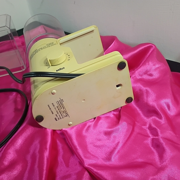 Vintage Braun 4045 Aromatic Burr Coffee Grinder Works Great Tested. - Picture 7 of 12